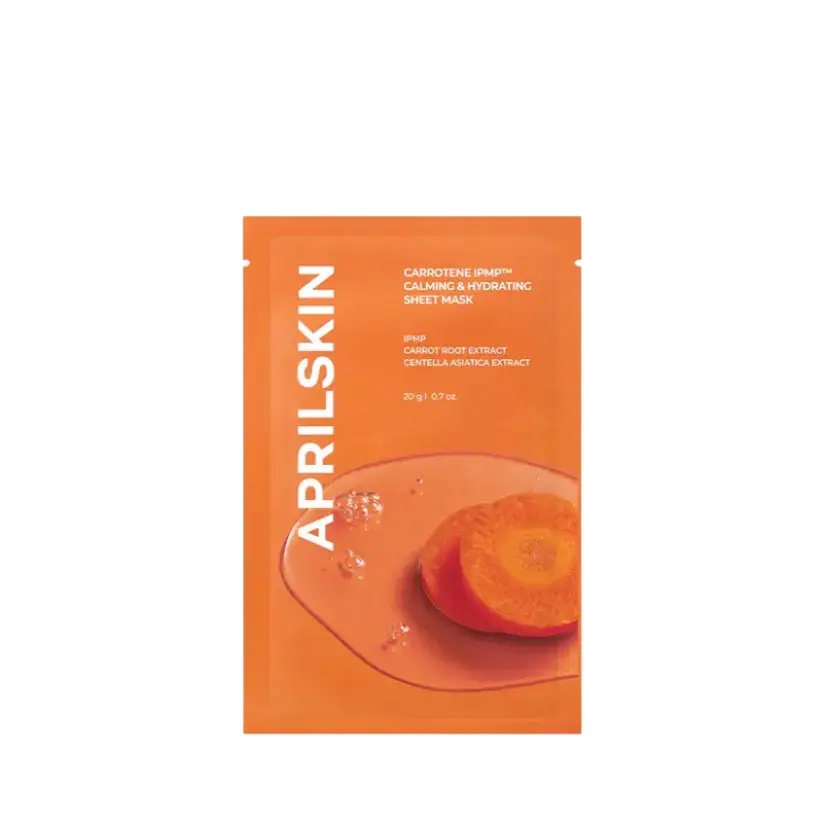 APRILSKIN Carrotene IPMP Calming & Hydrating Sheet Mask