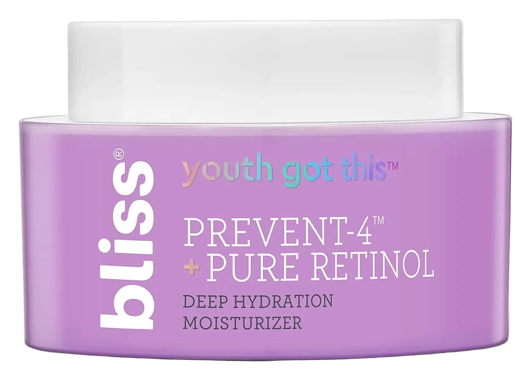 Bliss Youth Got This Prevent-4 + Pure Retinol Deep Hydration Moisturizer
