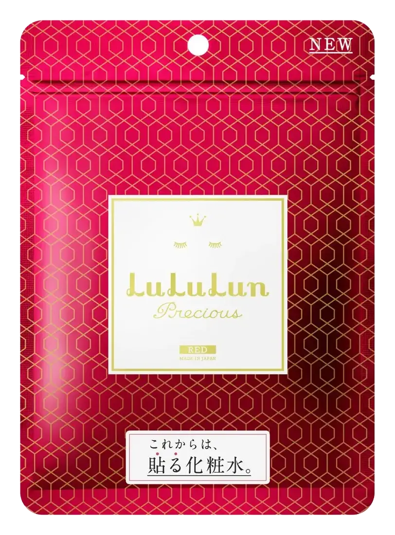 Lululun Precious Sheet Mask Moist  (Red)