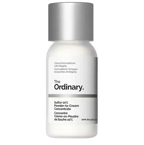 The Ordinary Sulfur 10% Powder-to-Cream Concentrate Acne Spot Treatment