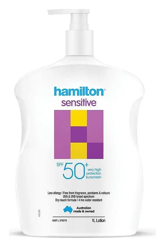 Hamilton Sensitive SPF 50+ Sunscreen