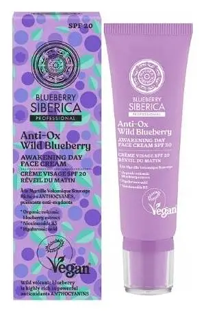 Natura Siberica Anti-Ox Wild Blueberry Awakening Day Face Cream SPF20