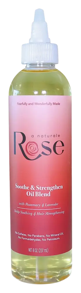 A Naturale Rose Soothe And Strengthen Oil Blend