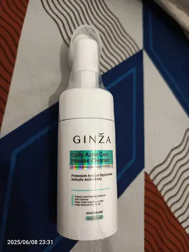 Ginza Daily Acne Care Mousse Cleanser