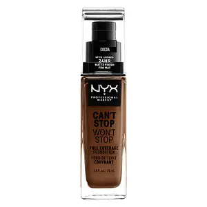 NYX Cosmetics Can't Stop Won't Stop Full Coverage Foundation 21 Cocoa