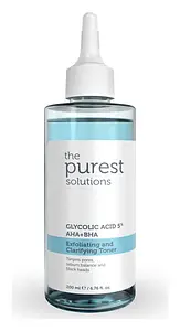 The Purest Solutions Exfoliating And Clarifying Toner Glycolic Acid %5 AHA+BHA