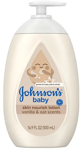 Johnson's Baby Skin Nourish Lotion Vanilla & Oat