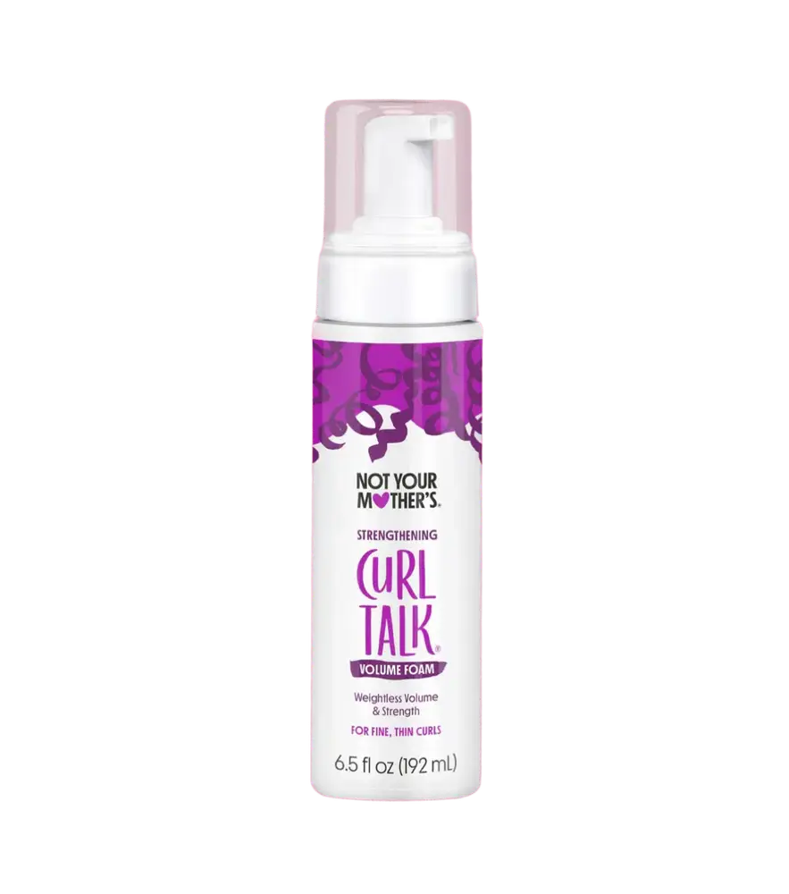 Not Your Mother’s Curl Talk Strengthening Volume Foam