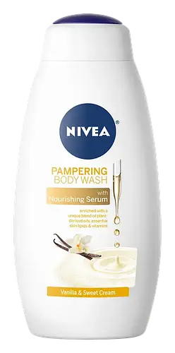 Nivea Pampering Body Wash Vanilla And Sweet Cream
