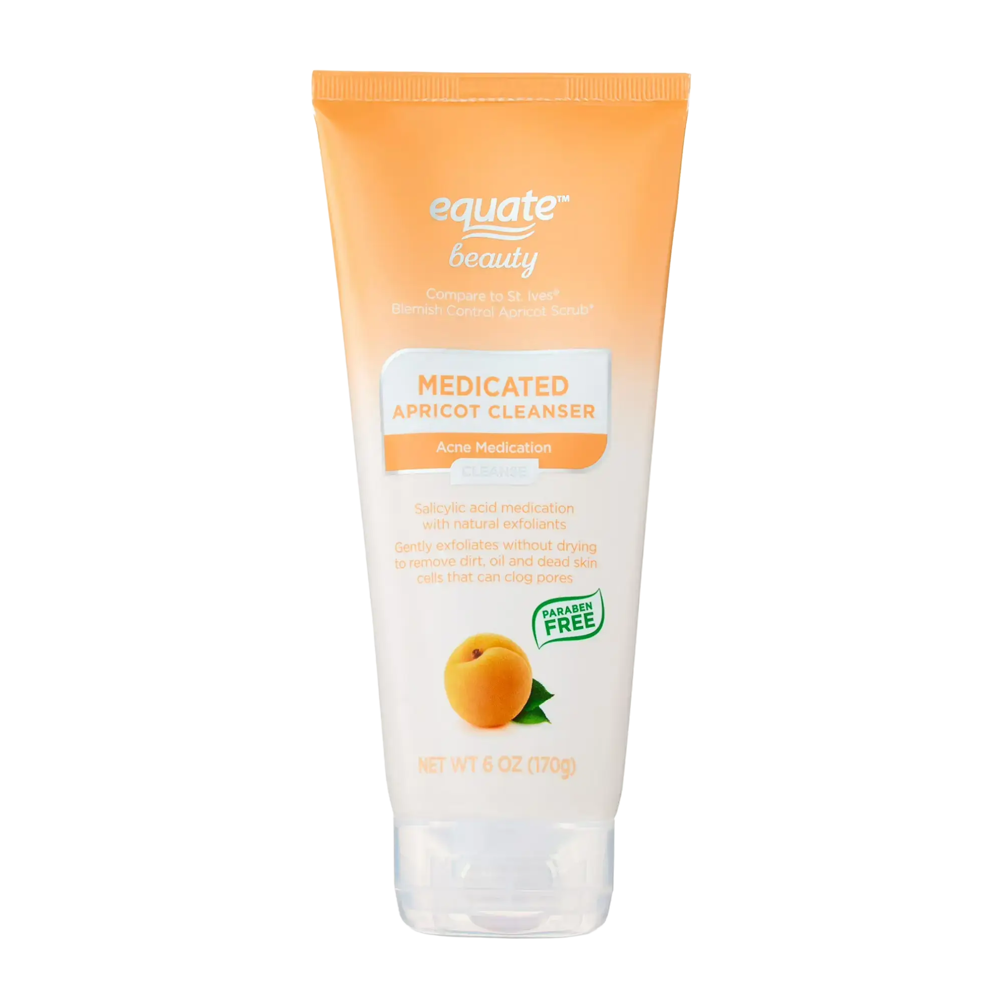 Equate Medicated Apricot Cleanser