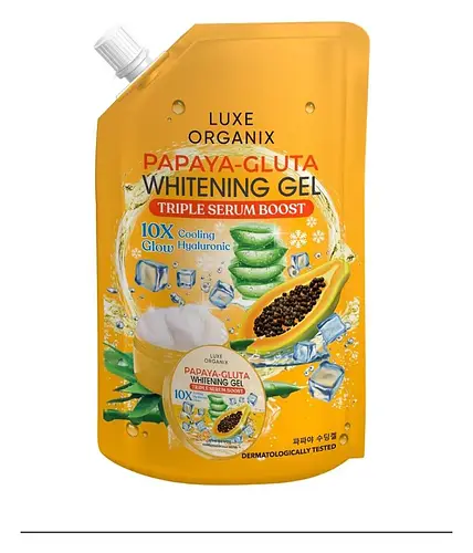 Luxe Organix Papaya+Gluta Whitening Gel