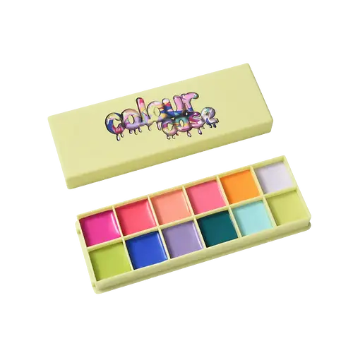 Made by Mitchell Colour Case Cosmetic Paint Palette The Electrics