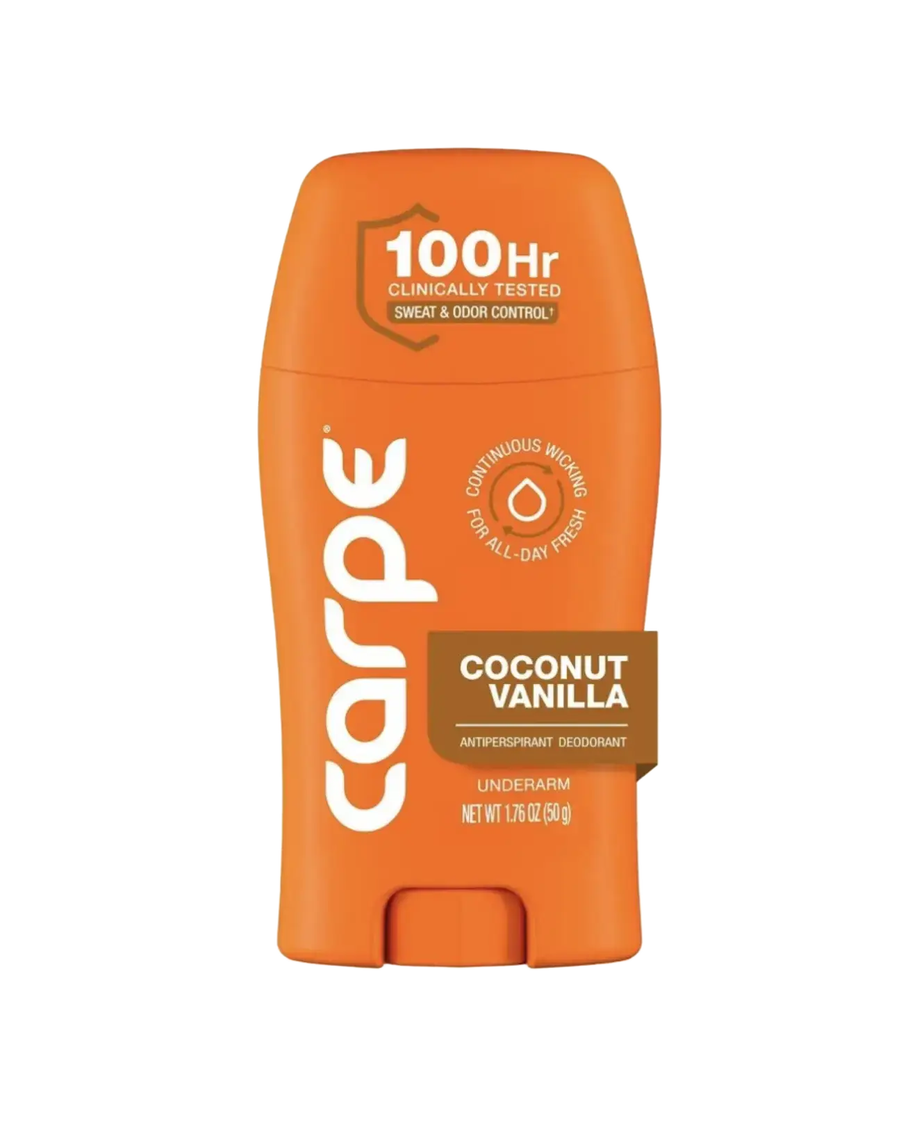 Carpe Antiperspirant Underarm Deodorant Coconut Vanilla