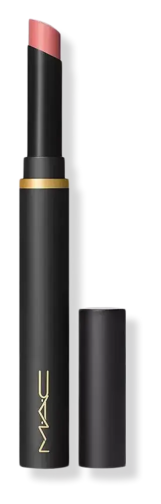 Mac Cosmetics Powder Kiss Velvet Blur Slim Lipstick Peppery Pink