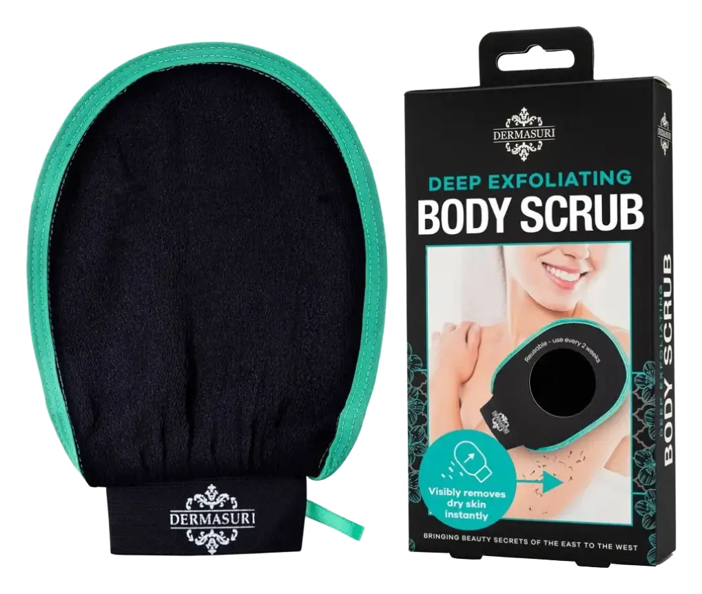 Dermasuri Exfoliating Body Scrub Glove Scrubber