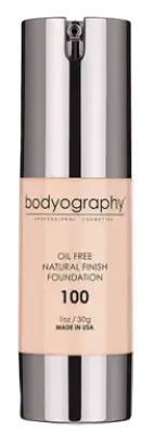 Bodyography Natural Finish Foundation #100 – Light (Neutral Undertone)