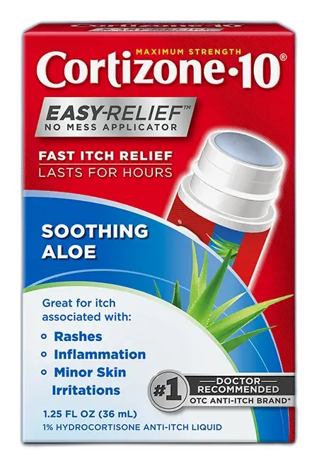 Cortizone-10 Maximum Strength 1% Hydrocortisone Itch Relief With Easy Relief Applicator