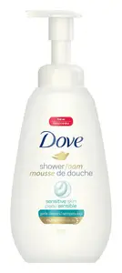 Dove Shower Foam Sensitive Skin Foaming Body Wash