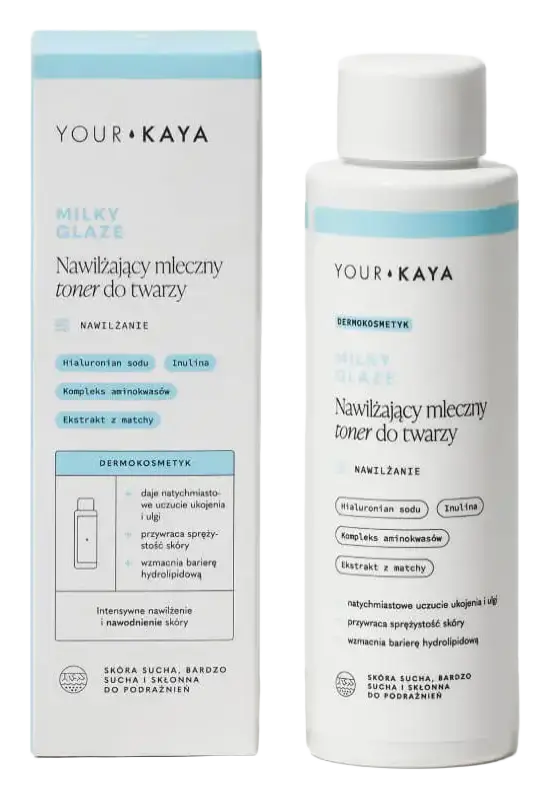 Your Kaya Mily Glaze Nawilżający Mleczny Toner Do Twarzy