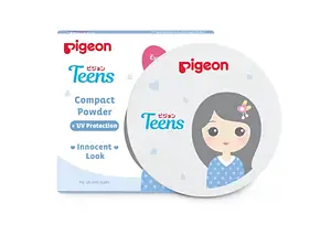 Pigeon Compact Powder + UV Protection Pure White, Pink, Beige, Natural, Sand