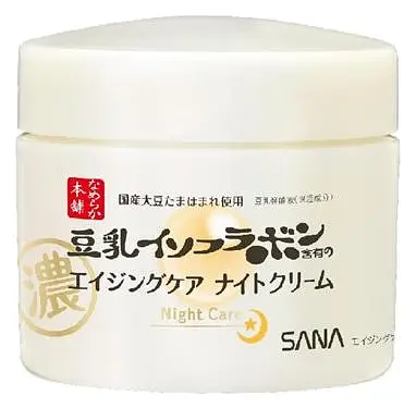 SANA Nameraka Honpo Soy Milk Wrinkle Care Night Cream