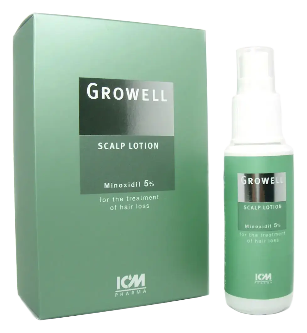 ICM Pharma Growell Scalp Lotion Minoxidil 5%