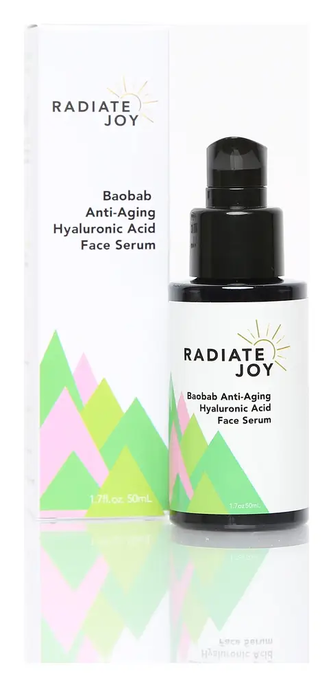 Radiate Joy Skincare Baobab Anti Aging Face Serum