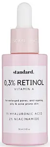 Standard Skin and Beauty 0,3% Retinol Serum With Niacinamide & Hyaluronic Acid
