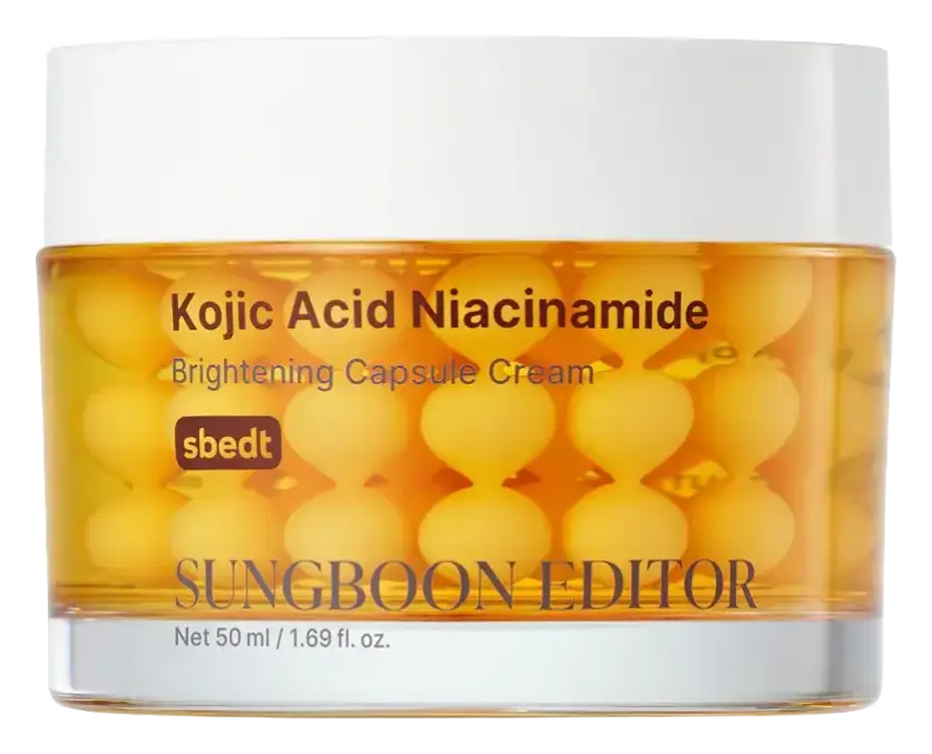 Sungboon Editor Kojic Acid Niacinamide Brightening Capsule Cream