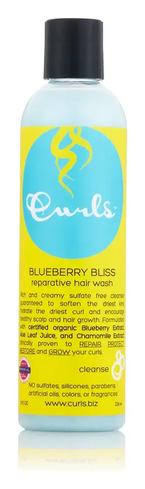 Curls Blueberry Bliss Reparative Hair Wash