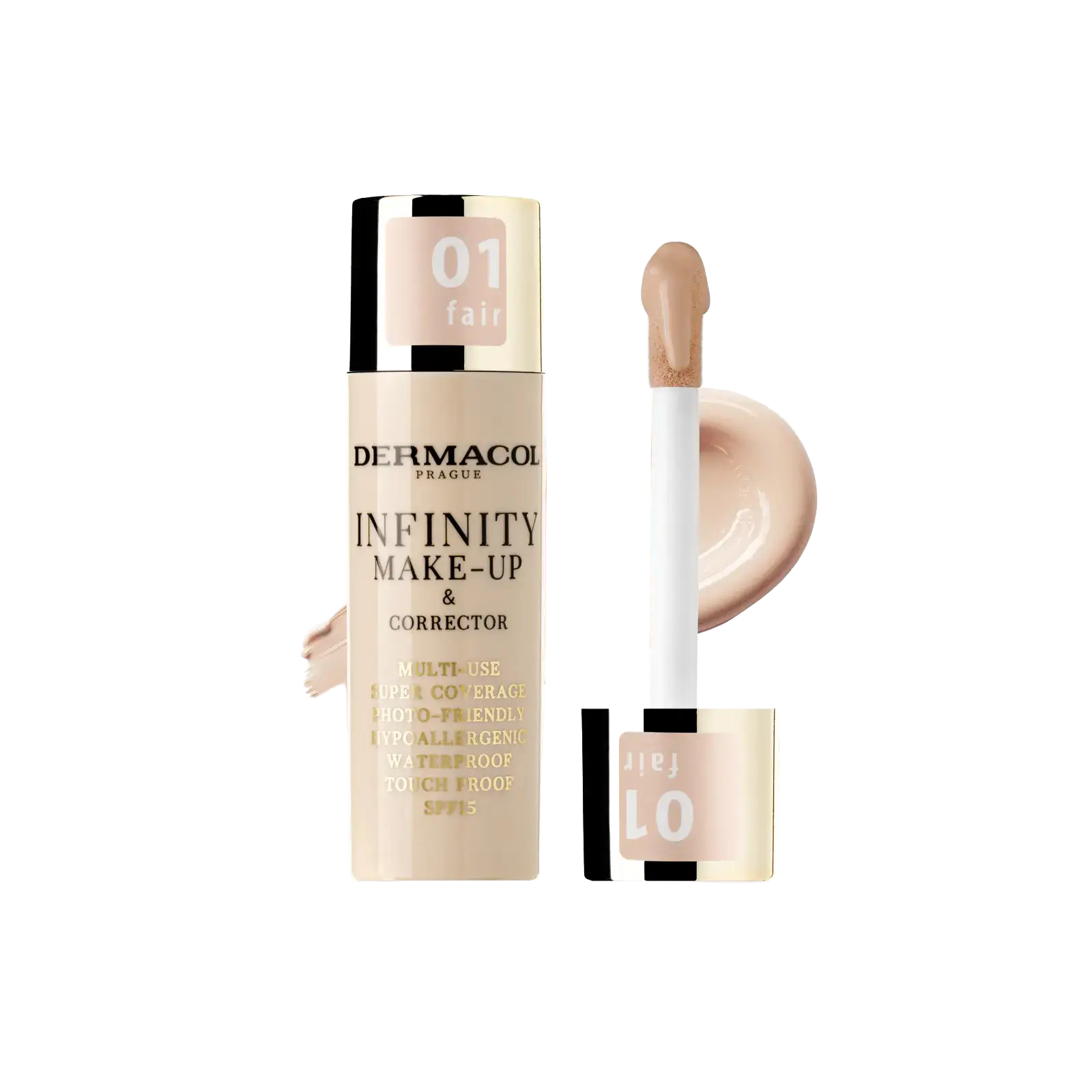 Dermacol Infinity Make-Up & Corrector 01  Fair