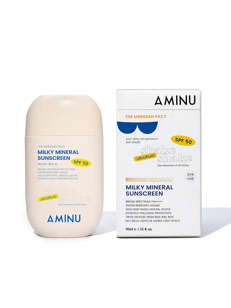 Aminu The Meridian Pact Milky Mineral Sunscreen