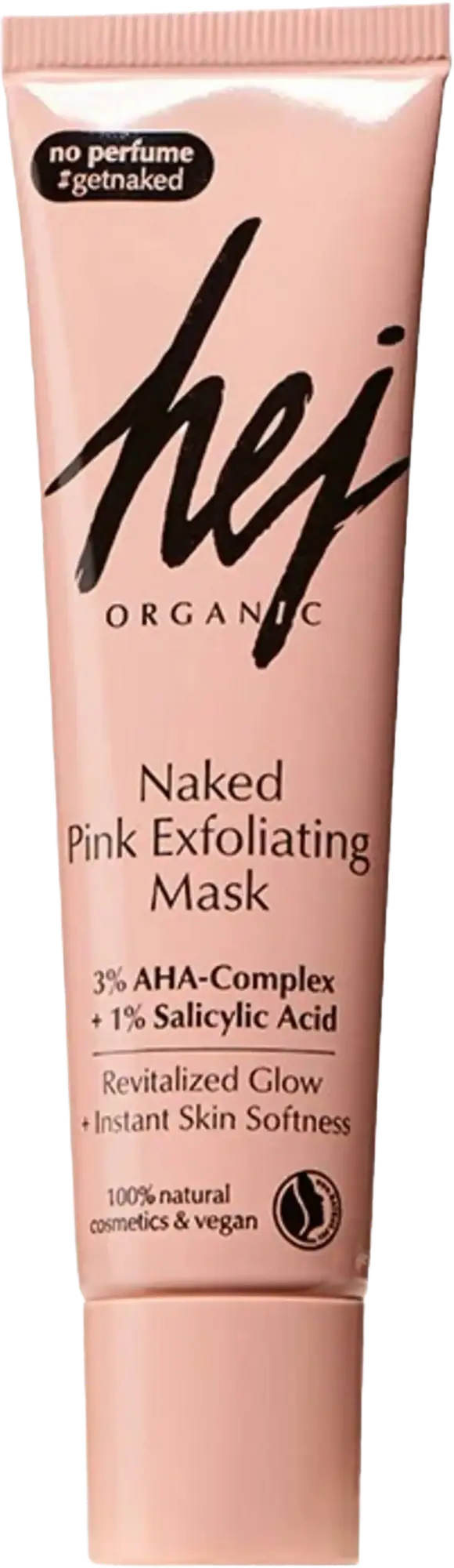 Hej Organic Naked Pink Exfoliating Mask