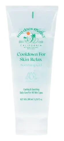 Sun Does Matter Cooldown For Skin Relax Soothing Gel