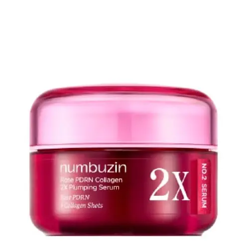 Numbuzin No.2 Rose PDRN Collagen 2X Plumping Serum
