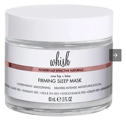 Whish Rose Hip + Lotus Firming Sleep Mask