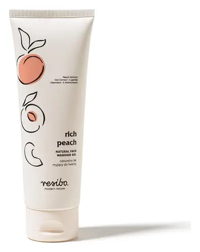 Resibo Rich Peach Natural Face Washing Gel