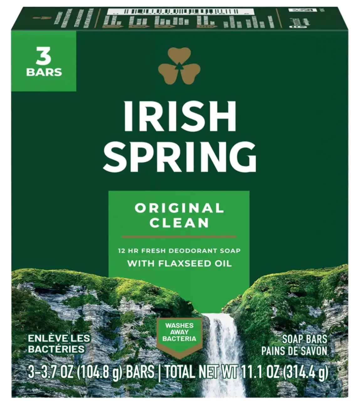 Irish Spring Original Deodorant Bar Soap