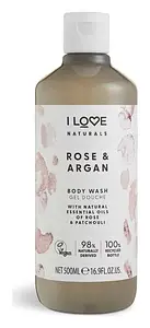I Love Naturals Body Wash Rose & Argan