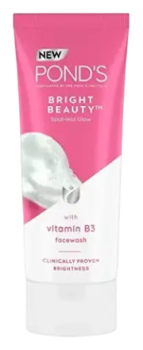 Pond's Bright Beauty Spotless Glow Facewash With Vitamin B3 India