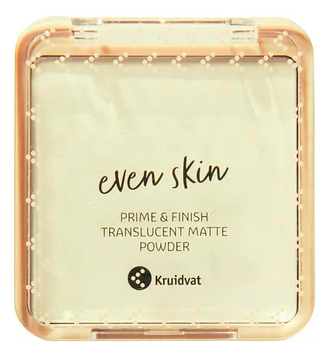 Kruidvat Even Skin Prime & Finish Translucent Matte Powder
