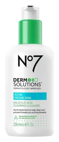 No7 Derm Solutions Salicylic Acid Clearing Cleanser