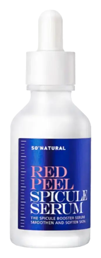 so natural Red Peel Spicule Serum