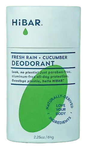HiBar Plastic-Free Deodorant Fresh Rain & Cucumber