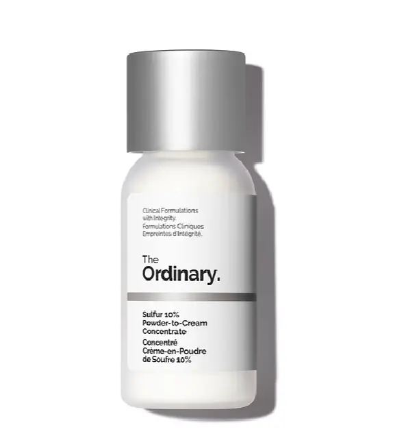 The Ordinary Concentrate Sulfur 10% Powder-to-Cream Concentrate