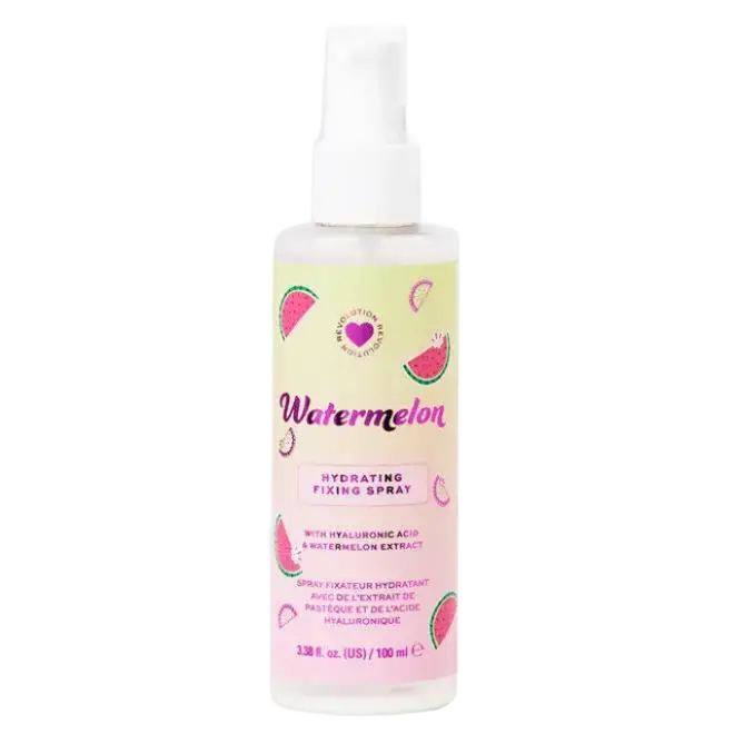 Revolution Beauty I Heart Revolution Watermelon Hydrating Fixing Spray