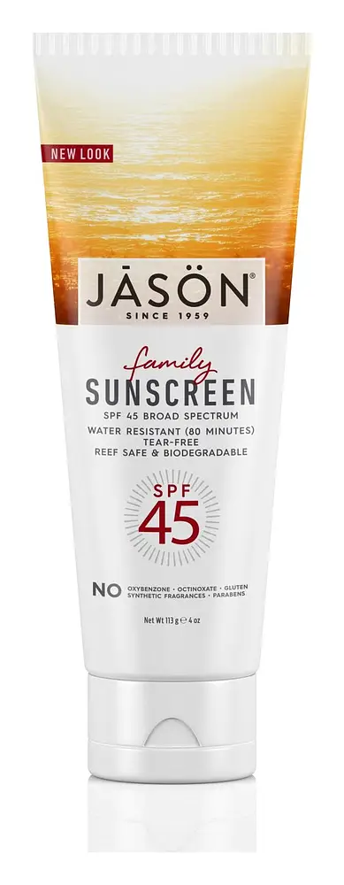Jāsön Naturals Family Sunscreen SPF 45 Broad Spectrum