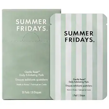 Summer Fridays Gentle Reset Daily Exfoliating Pads