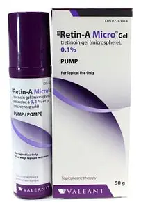 Bausch Health Retin-A Micro (Tretinoin) Gel Microsphere 0.1%