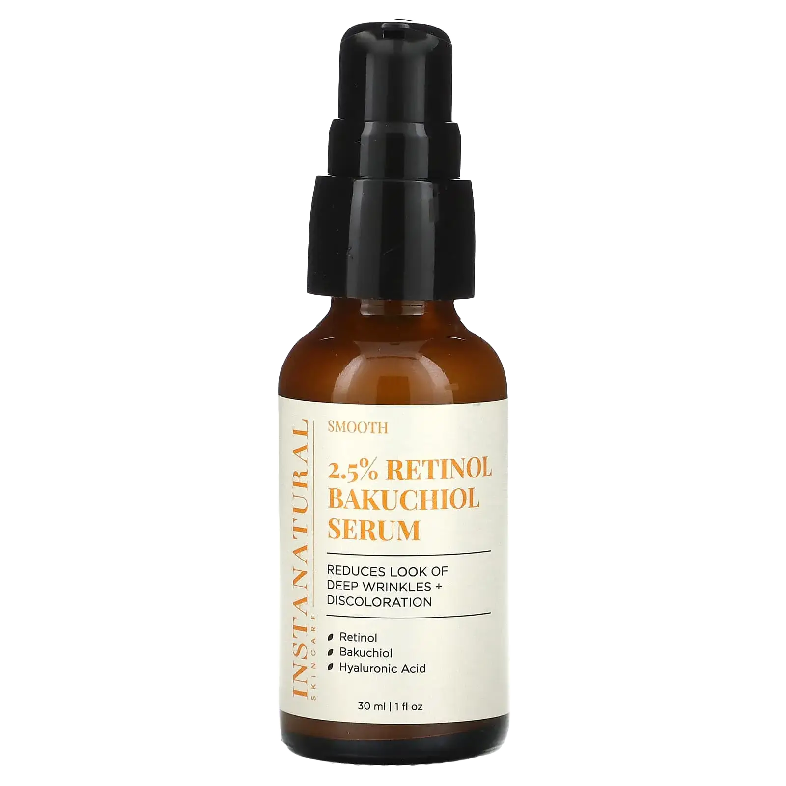 InstaNatural 2.5% Retinol Bakuchiol Serum